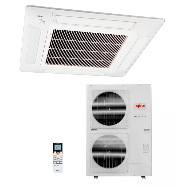Ar Condicionado Split Cassete Inverter Fujitsu 42000 Btus Quente/Frio 220V 1F AUBG45LRLA Ar Condicionado Split Cassete Inverter Fujitsu 42000 Btus Quente/Frio 220V 1F AUBG45LRLA