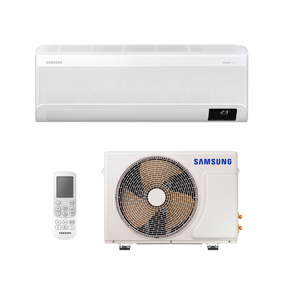 Ar Condicionado Split Inverter Windfree Connect Samsung 12000 Btus Quente/frio 220V Monofásico AR12BSEAAWKNAZ
