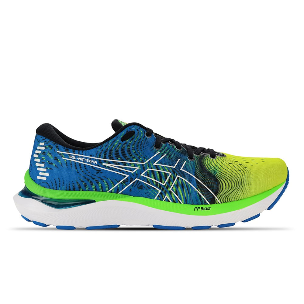 Tênis ASICS GEL-Meteora - Masculino - Azul e Amarelo Tênis ASICS GEL-Meteora - Masculino - Azul e Amarelo