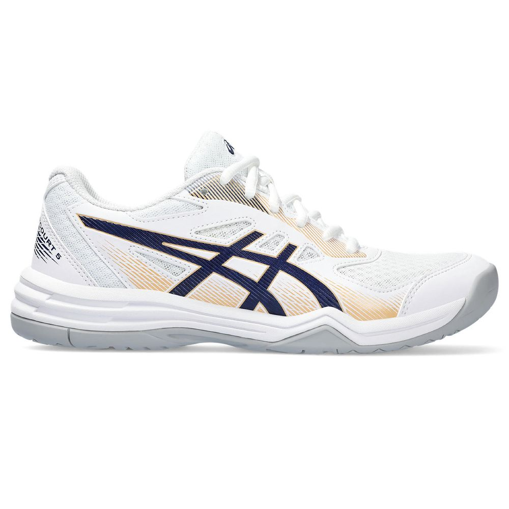 Tênis ASICS Upcourt 5 - Feminino - Branco Tênis ASICS Upcourt 5 - Feminino - Branco