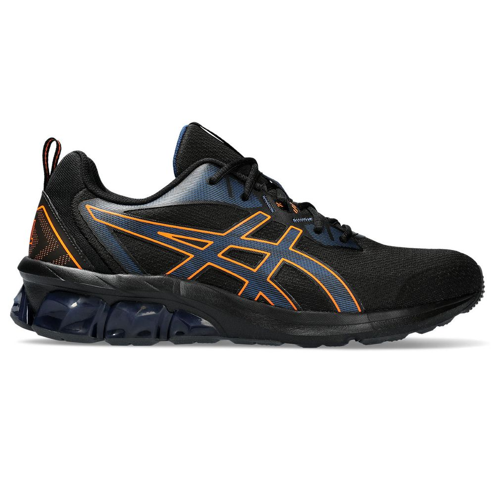 Tênis ASICS GEL-Quantum 90 IV - Masculino - Preto, Laranja e Azul Tênis ASICS GEL-Quantum 90 IV - Masculino - Preto, Laranja e Azul