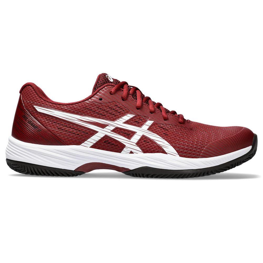 Tênis ASICS GEL-Game 9 Clay/Oc - Masculino - Vinho e Branco Tênis ASICS GEL-Game 9 Clay/Oc - Masculino - Vinho e Branco