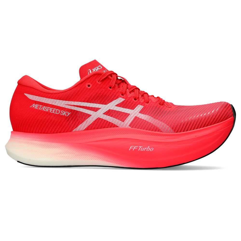 Tênis ASICS Metaspeed Sky+ - Unissex - Vermelho e Branco Tênis ASICS Metaspeed Sky+ - Unissex - Vermelho e Branco