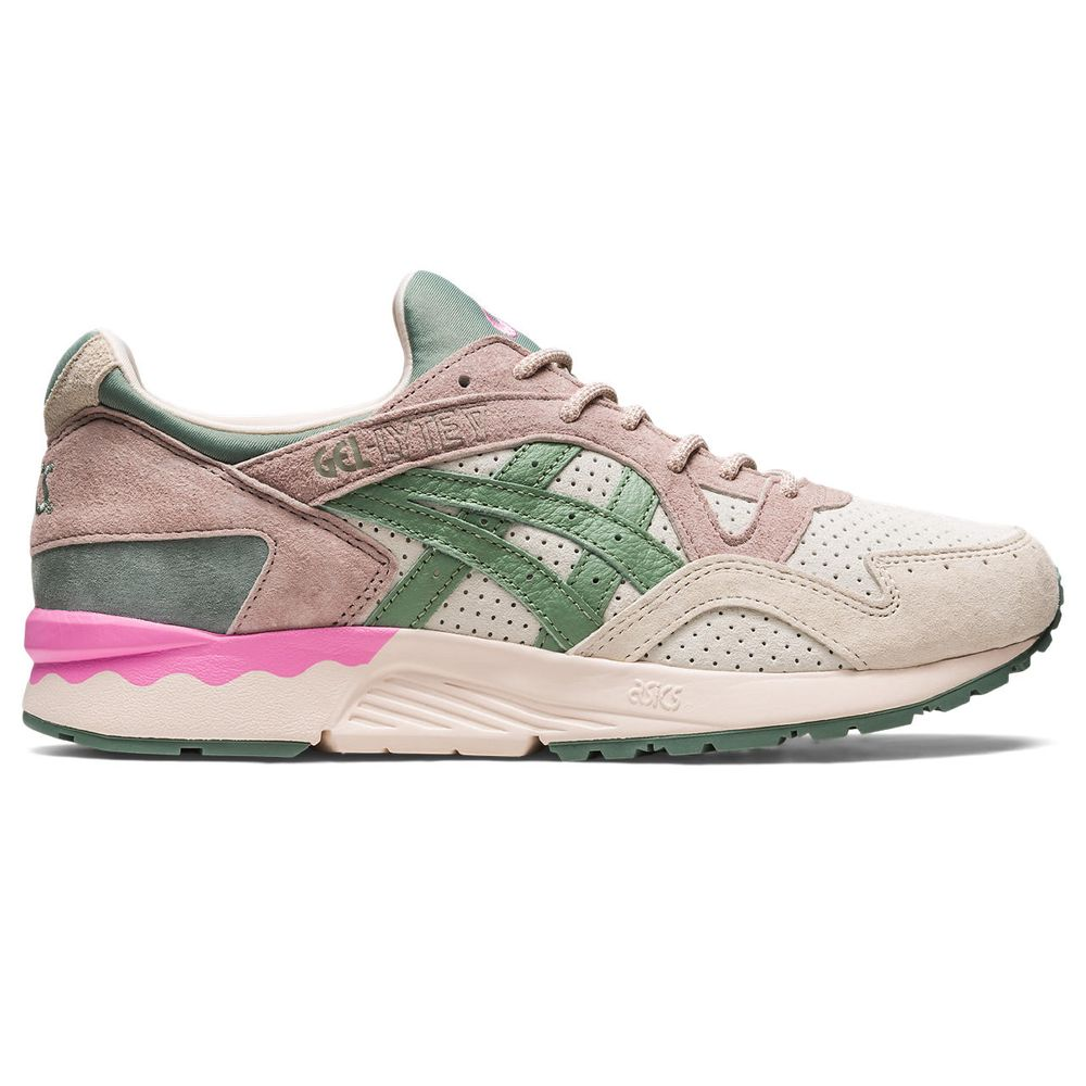 Tênis ASICS GEL-Lyte V - Unissex - Cinza e Rosa