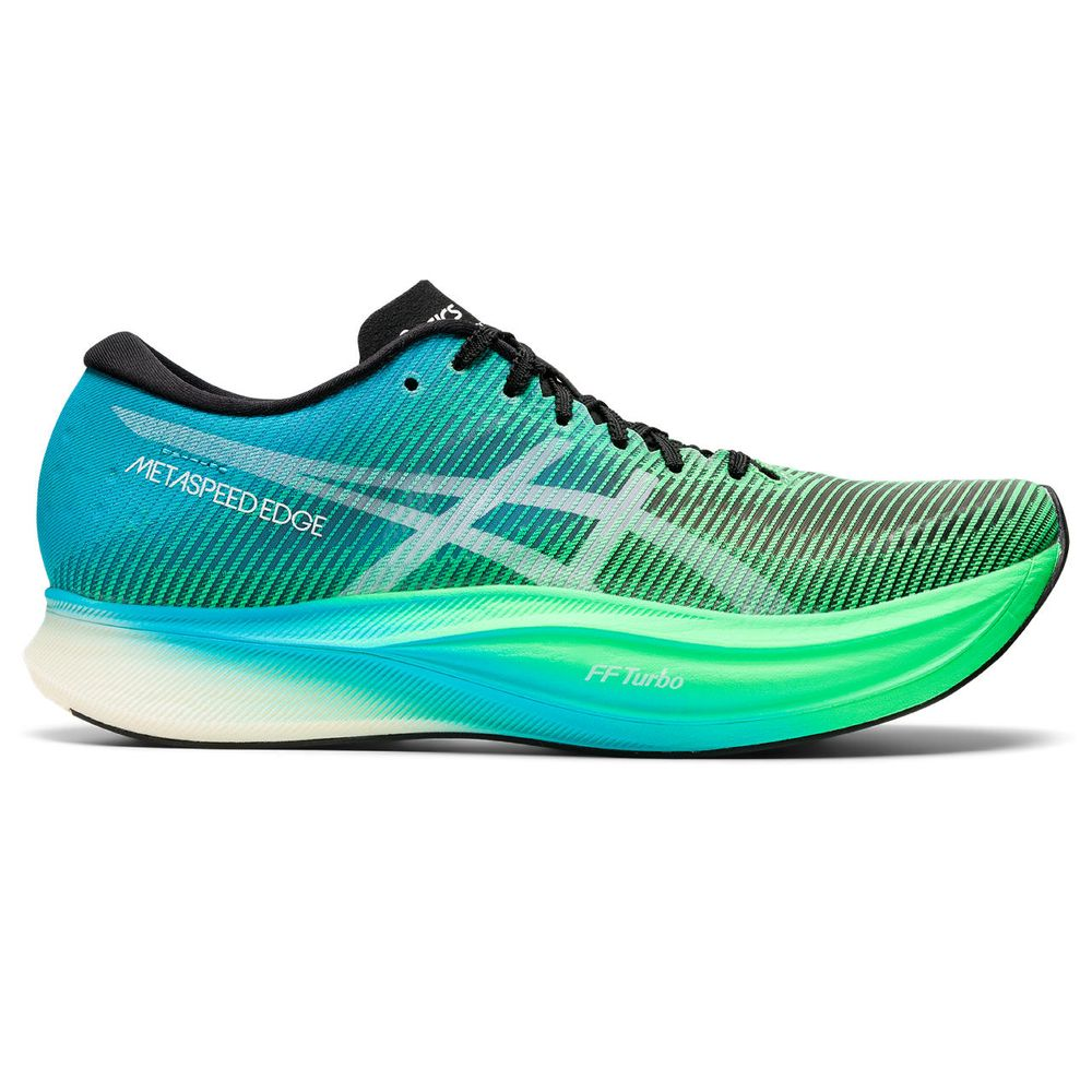 Tênis ASICS Metaspeed Edge+ - Unissex - Verde e Azul Tênis ASICS Metaspeed Edge+ - Unissex - Verde e Azul