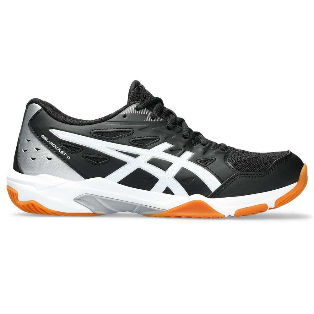 Tênis Asics Gel Rocket 11 Feminino Preto e Branco Tênis Asics Gel Rocket 11 Feminino Preto e Branco