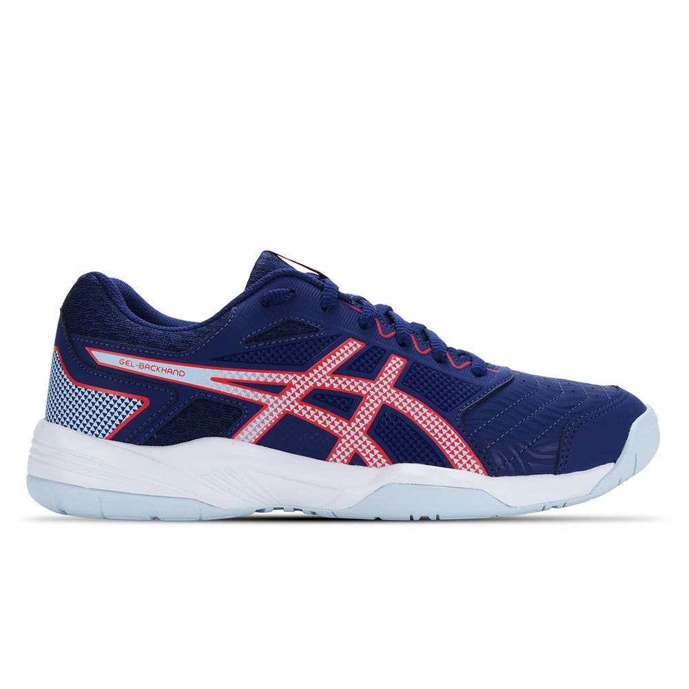 Tênis ASICS GEL-Backhand - Feminino - Azul Tênis ASICS GEL-Backhand - Feminino - Azul