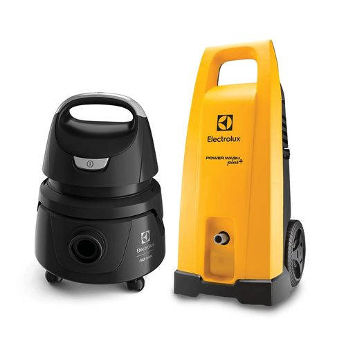 Kit Lavadora de Alta Pressão Electrolux 1800 PSI Power Wash Plus Bico Turbo e Escova Giratória + Aspirador Água e Pó Hidrolux (EWS31)+(AWD02) Kit Lavadora de Alta Pressão Electrolux 1800 PSI Power Wash Plus Bico Turbo e Escova Giratória + Aspirador Água e Pó Hidrolux (EWS31)+(AWD02)
