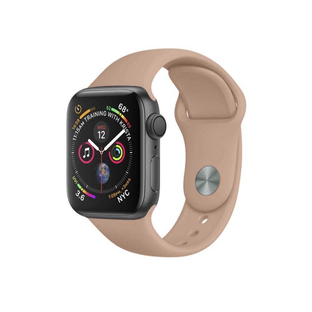 Pulseira para Apple Watch 42 / 44 / 45MM Ultra Fit - Rosa Areia - Gshield