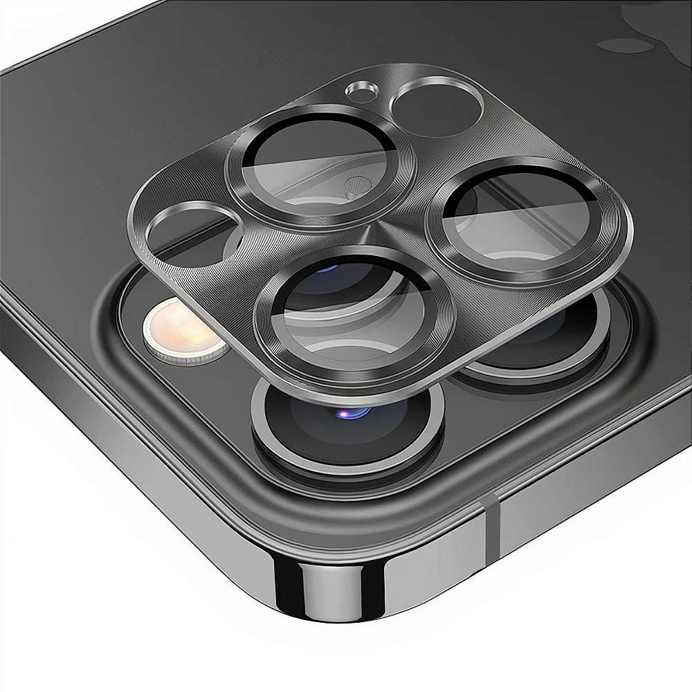 Protetor de Lente de Câmera de Alumínio para iPhone 11 Pro - Preta - Gshield