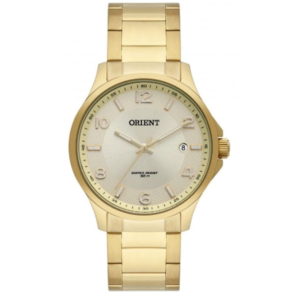 Relógio Feminino Orient Dourado Fgss1168 C2Kx Relógio Feminino Orient Dourado Fgss1168 C2Kx