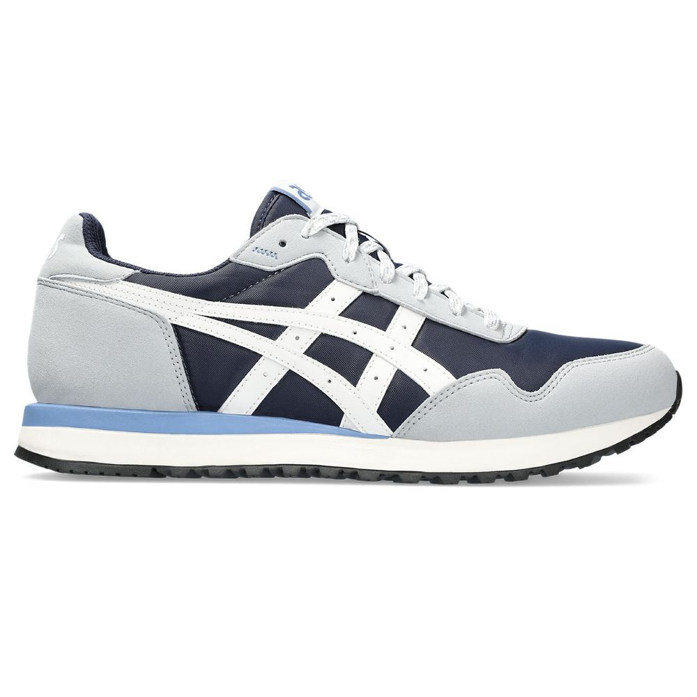 Tênis ASICS Tiger Runner II - Unissex - Azul, Branco e Cinza Tênis ASICS Tiger Runner II - Unissex - Azul, Branco e Cinza