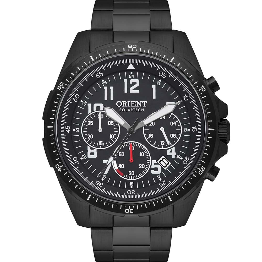 Relógio Orient Masculino Solar Tech MPSSC032P2PX Relógio Orient Masculino Solar Tech MPSSC032P2PX
