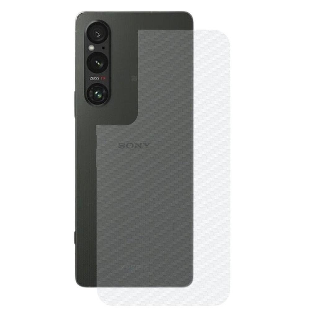 Pelicula para Sony Xperia 1 V - Traseira de Fibra de Carbono - Gshield