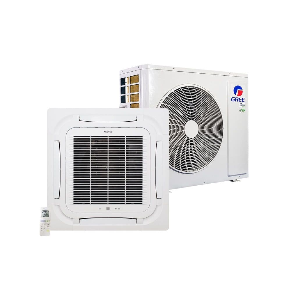 Ar Condicionado Split Cassete Gree G-Prime Compact Inverter 36000 BTU/h Frio Monofásico GULD36T1/A-S 220 Volts - 220V Ar Condicionado Split Cassete Gree G-Prime Compact Inverter 36000 BTU/h Frio Monofásico GULD36T1/A-S 220 Volts - 220V