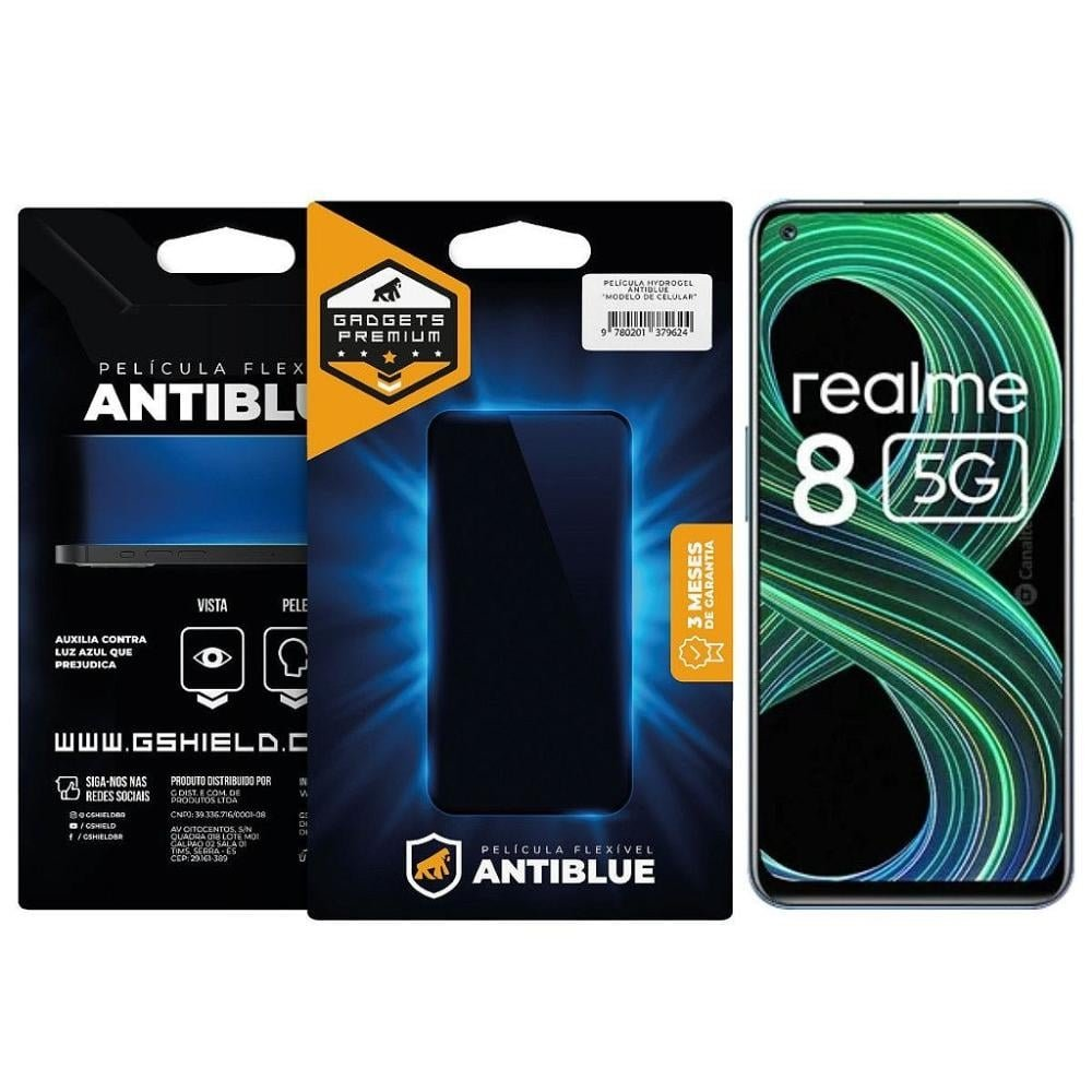 Película para Realme 8 5G - AntiBlue - Gshield