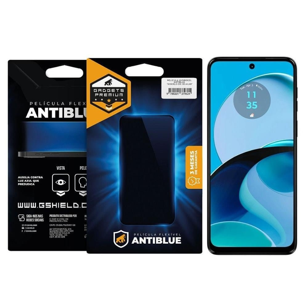 Película para Motorola Moto G14 - AntiBlue - Gshield Película para Motorola Moto G14 - AntiBlue - Gshield