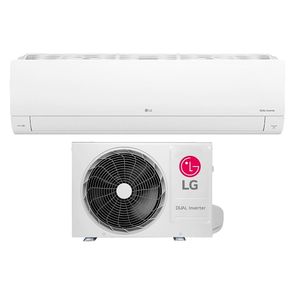 Ar Condicionado Split 9.000 BTUs LG Compact S3-Q09AAQAL | Ciclo Frio, Dual Inverter, com IA, Branco Ar Condicionado Split 9.000 BTUs LG Compact S3-Q09AAQAL | Ciclo Frio, Dual Inverter, com IA, Branco