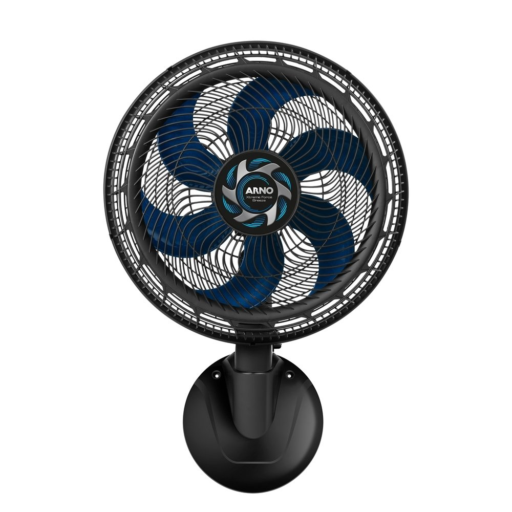 Ventilador Parede Arno VB4P Extreme Force Breeze 40cm Preto