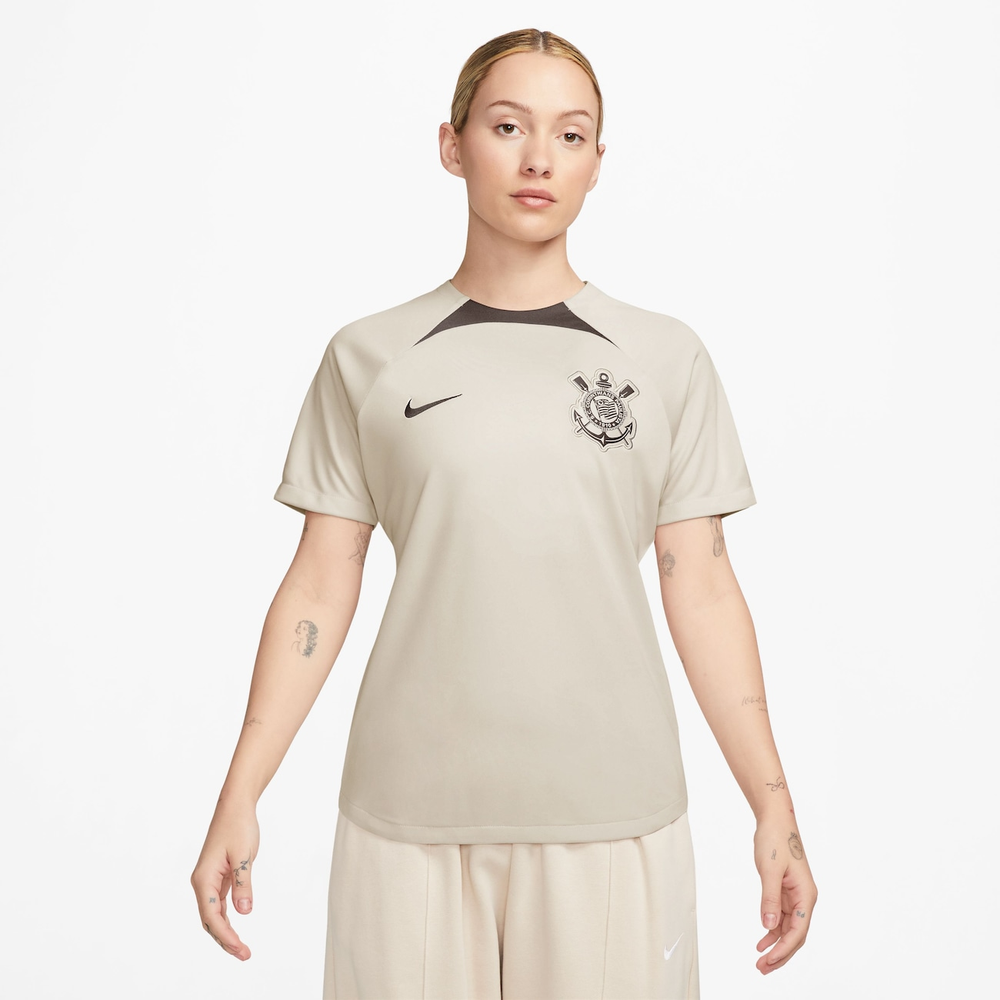 Camiseta Nike Corinthians Treino 2024 Academy Pro Feminina