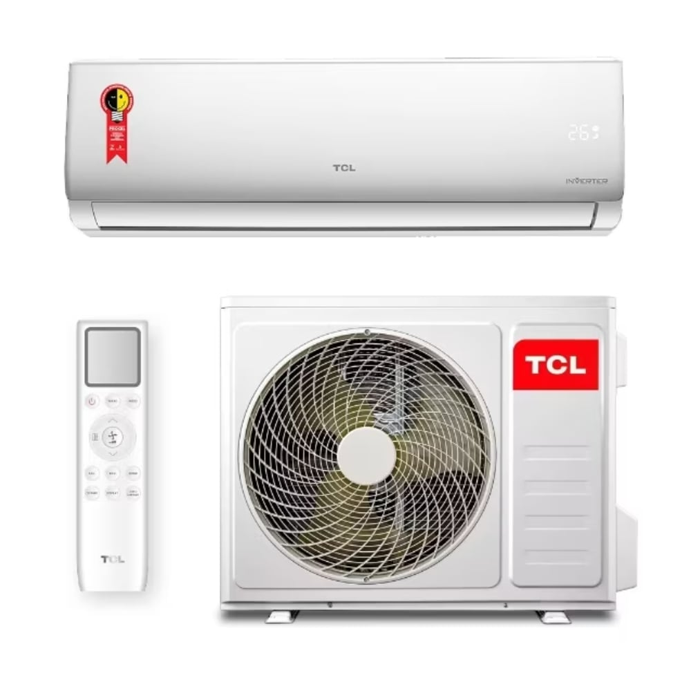 Ar Condicionado Split Inverter TCL Hi Wall 32000 BTUs Quente Frio TAC-32CHSA2-INV - 220V Ar Condicionado Split Inverter TCL Hi Wall 32000 BTUs Quente Frio TAC-32CHSA2-INV - 220V