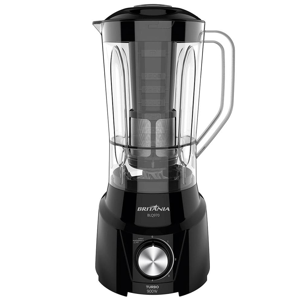 Liquidificador Britânia BLQ970P Turbo 900W 220V