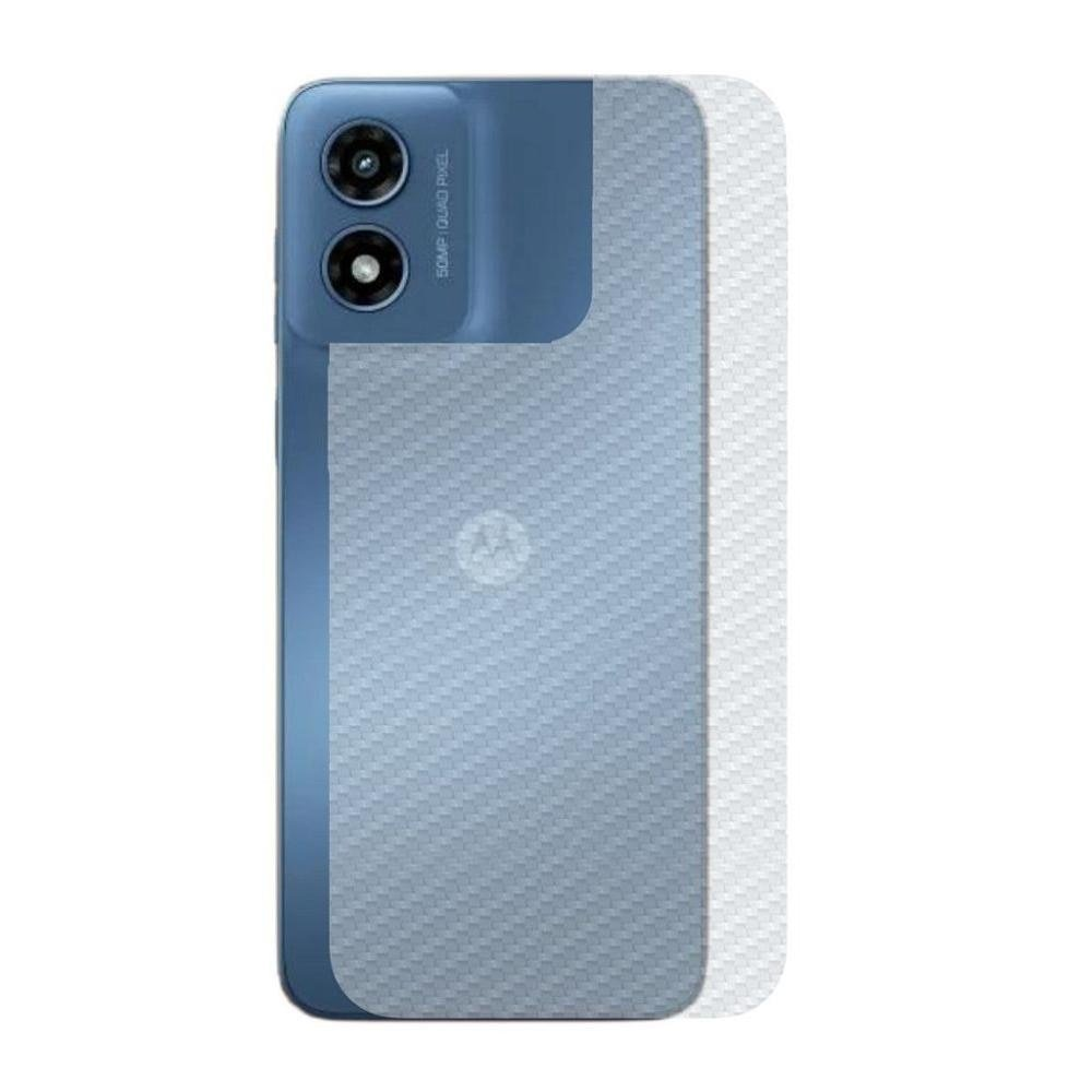 Pelicula para Motorola Moto G Play 2024 - Traseira de Fibra de Carbono - Gshield