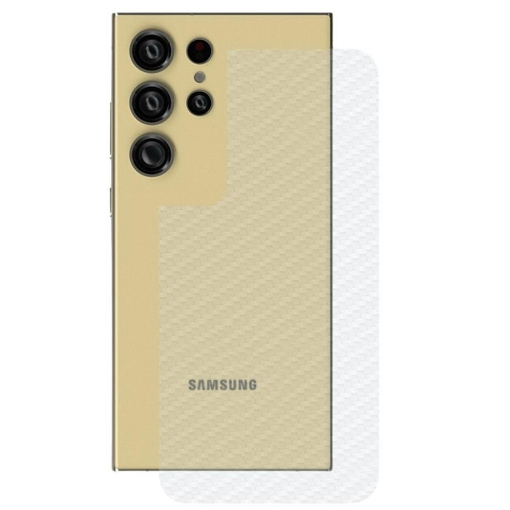 Pelicula para Samsung Galaxy S24 Ultra - Traseira de Fibra de Carbono - Gshield