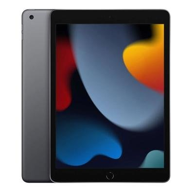 IPad 9ª geração Apple, 10.2", 256GB, A13 Bionic, Wi-Fi, Câmera 8MP, iPadOS 15, Cinza-espacial - MK2N3BZ/A