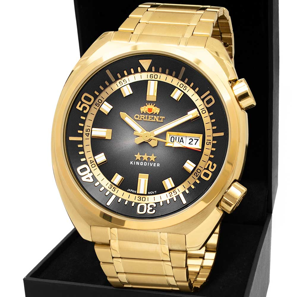 Relógio Orient Masculino King Diver F49GG001P1KX Relógio Orient Masculino King Diver F49GG001P1KX