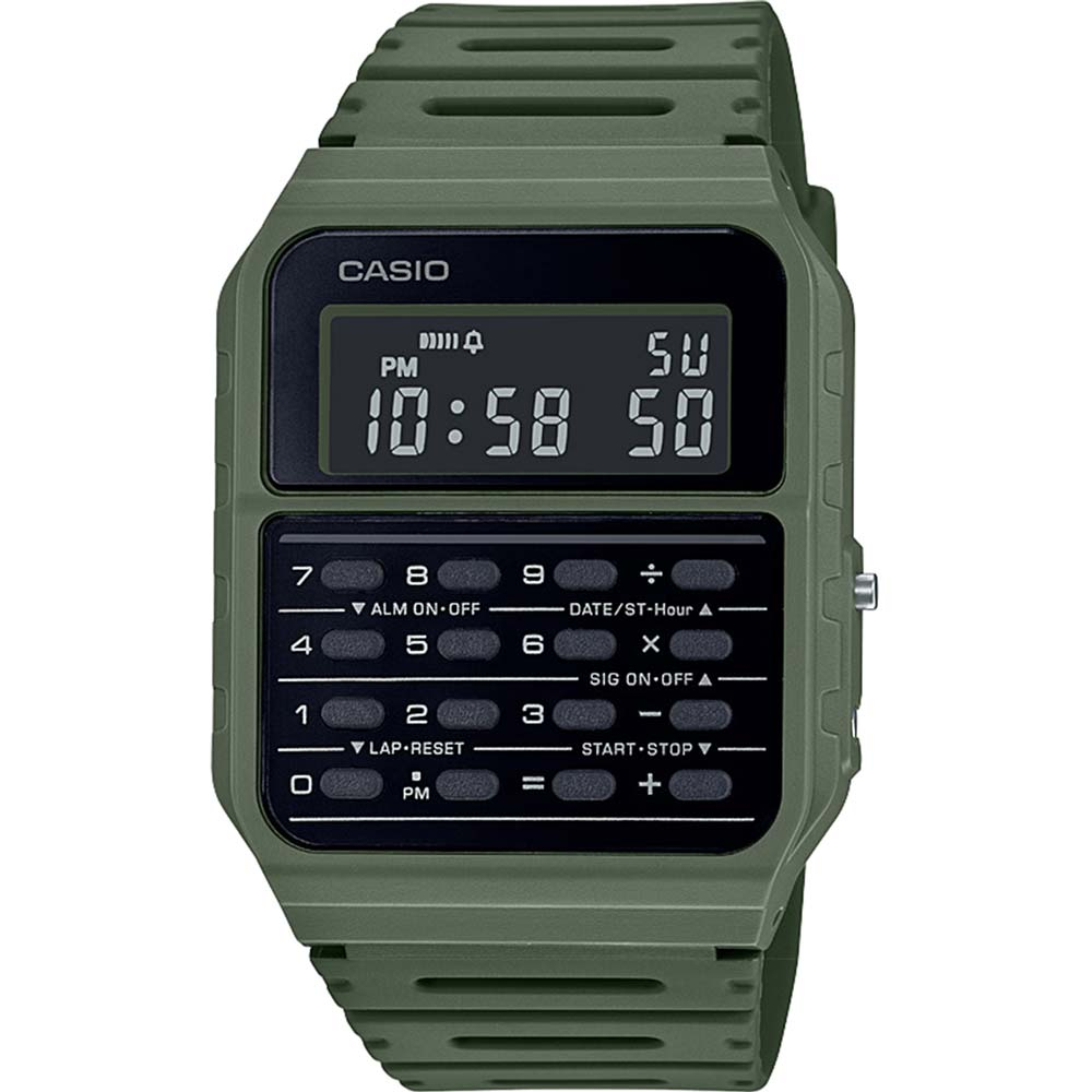 Relógio Casio Masculino Data Bank Calculadora CA-53WF-3BDF Relógio Casio Masculino Data Bank Calculadora CA-53WF-3BDF