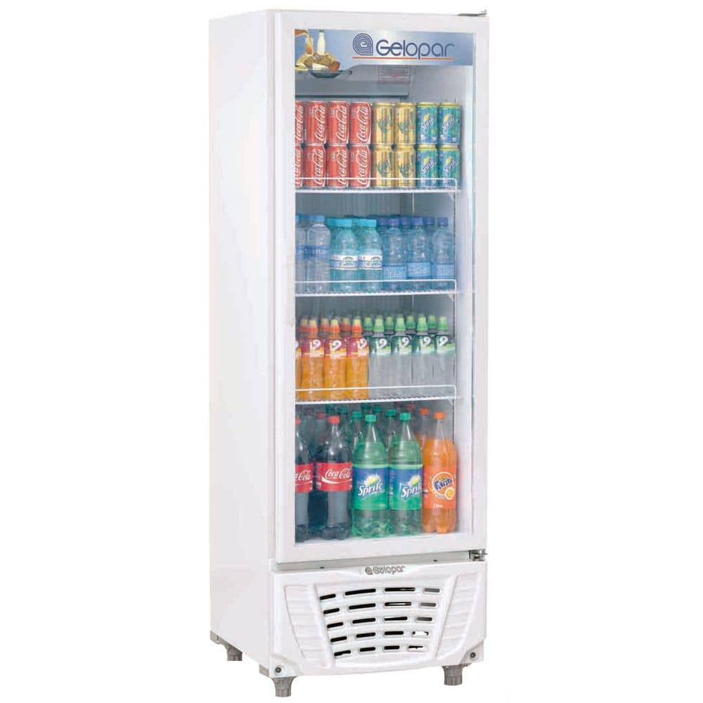 Expositor Vertical Gelopar GPTU 40 - 414 Litros - 110V