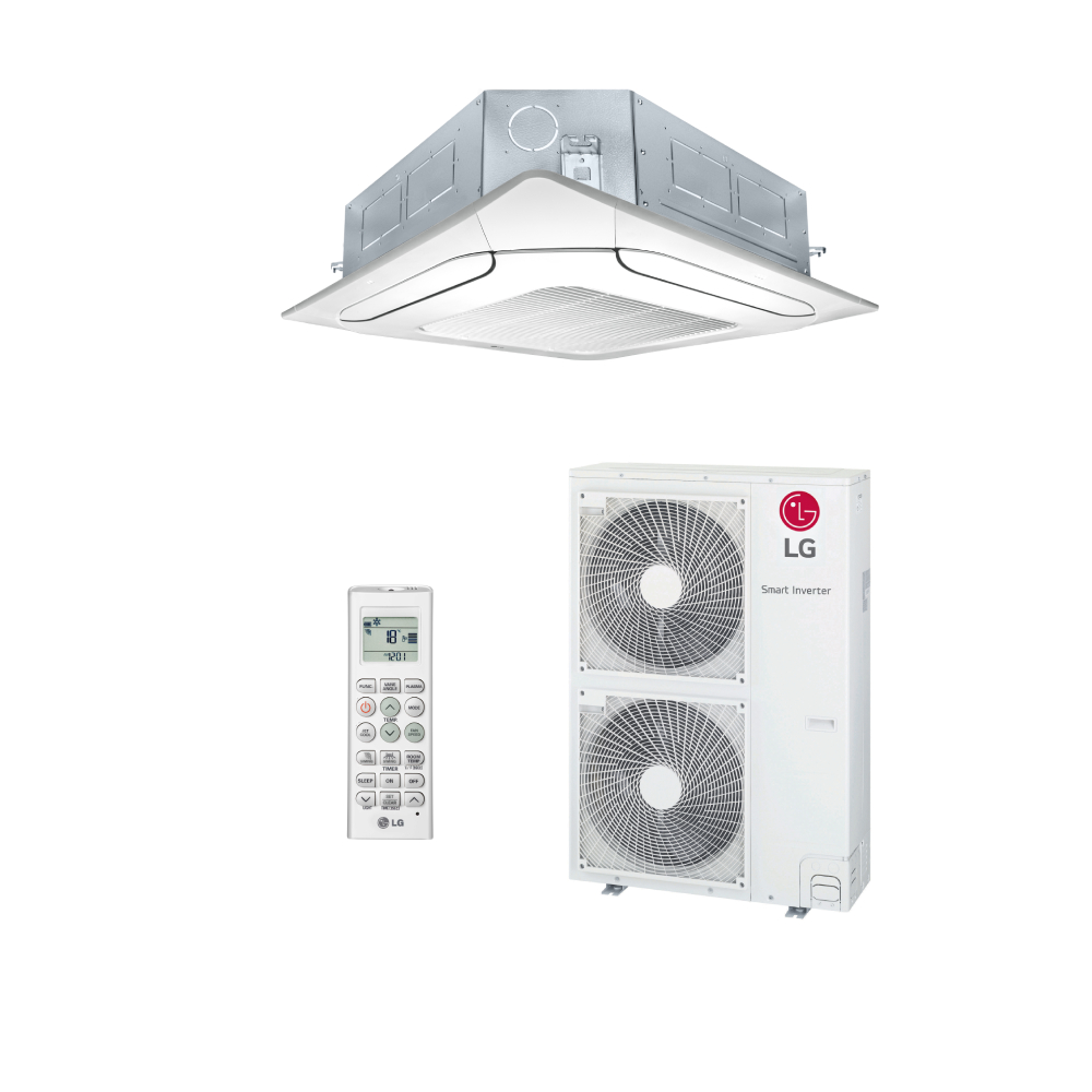 Ar Condicionado Split LG Cassete Inverter 50000 BTU/h Quente e Frio Monofásico ATNW60GMLP1ANWZBRZ