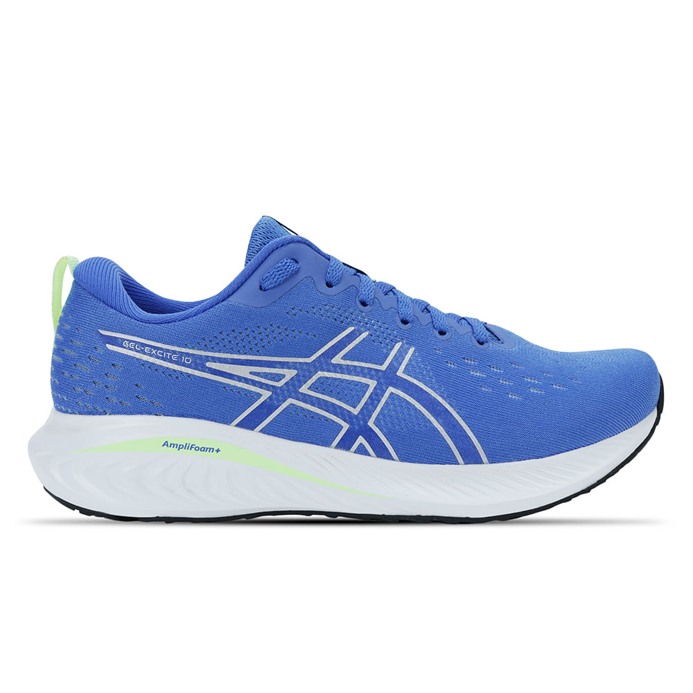 Tênis ASICS GEL-Excite 10 - Feminino - Azul/Amarelo Tênis ASICS GEL-Excite 10 - Feminino - Azul/Amarelo