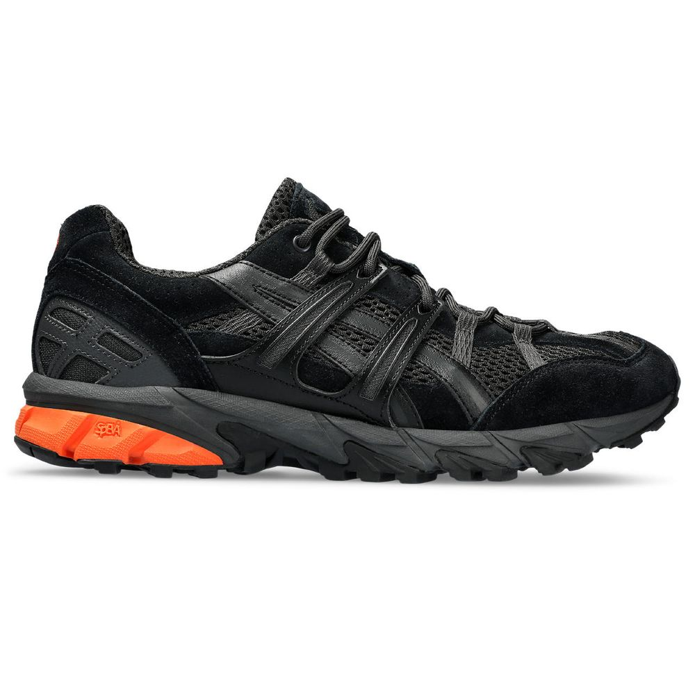 Tênis ASICS GEL-Sonoma 15-50 - Masculino - Preto com Cinza e Laranja Tênis ASICS GEL-Sonoma 15-50 - Masculino - Preto com Cinza e Laranja