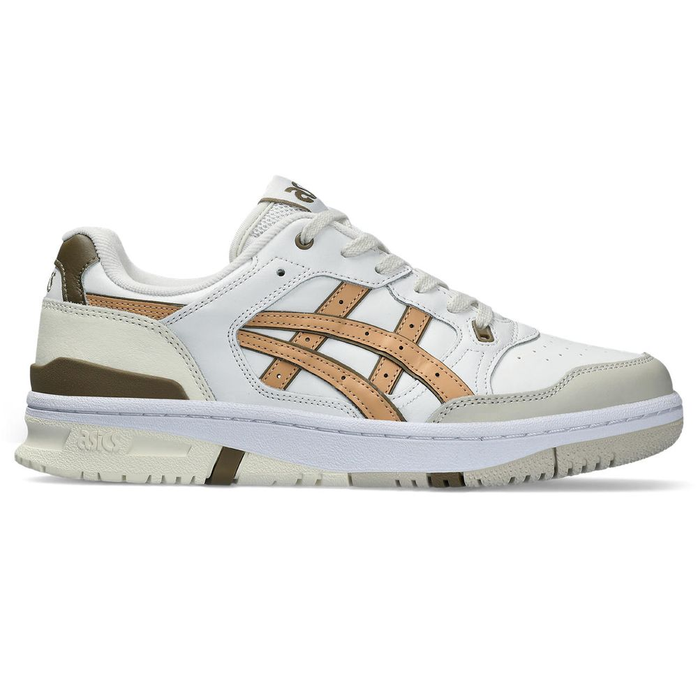 Tênis ASICS EX89 - Masculino - Branco/Marrom Tênis ASICS EX89 - Masculino - Branco/Marrom