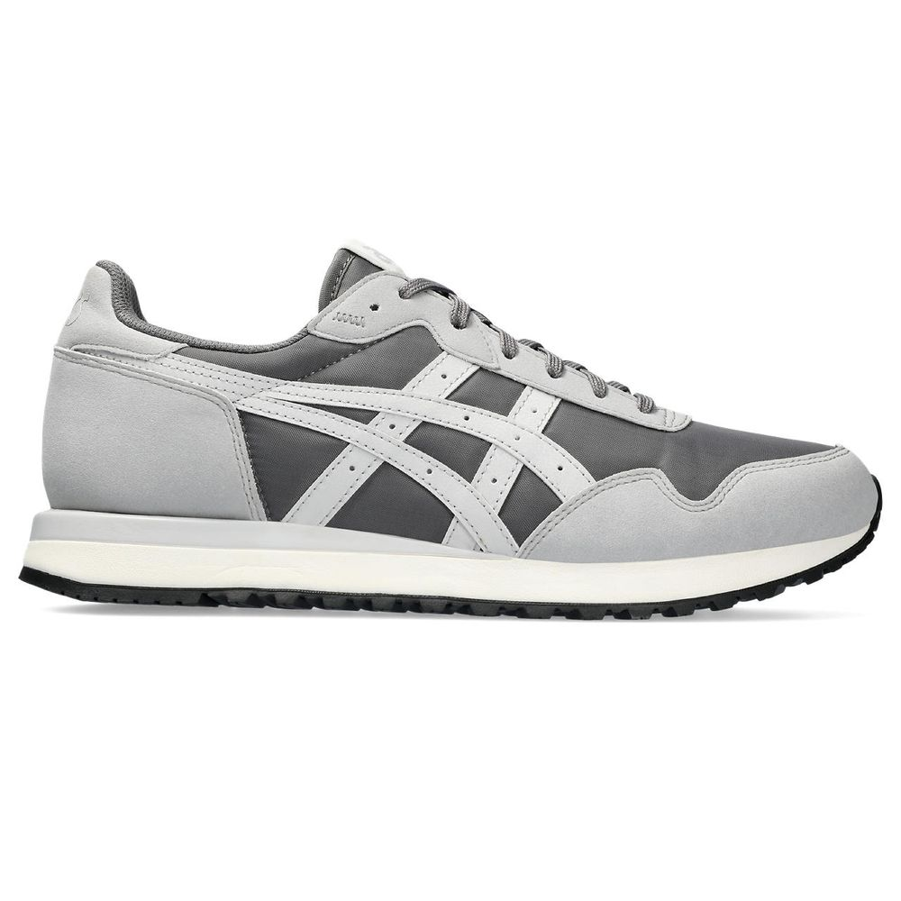 Tênis ASICS Tiger Runner II - Unissex - Cinza com Creme e Preto Tênis ASICS Tiger Runner II - Unissex - Cinza com Creme e Preto