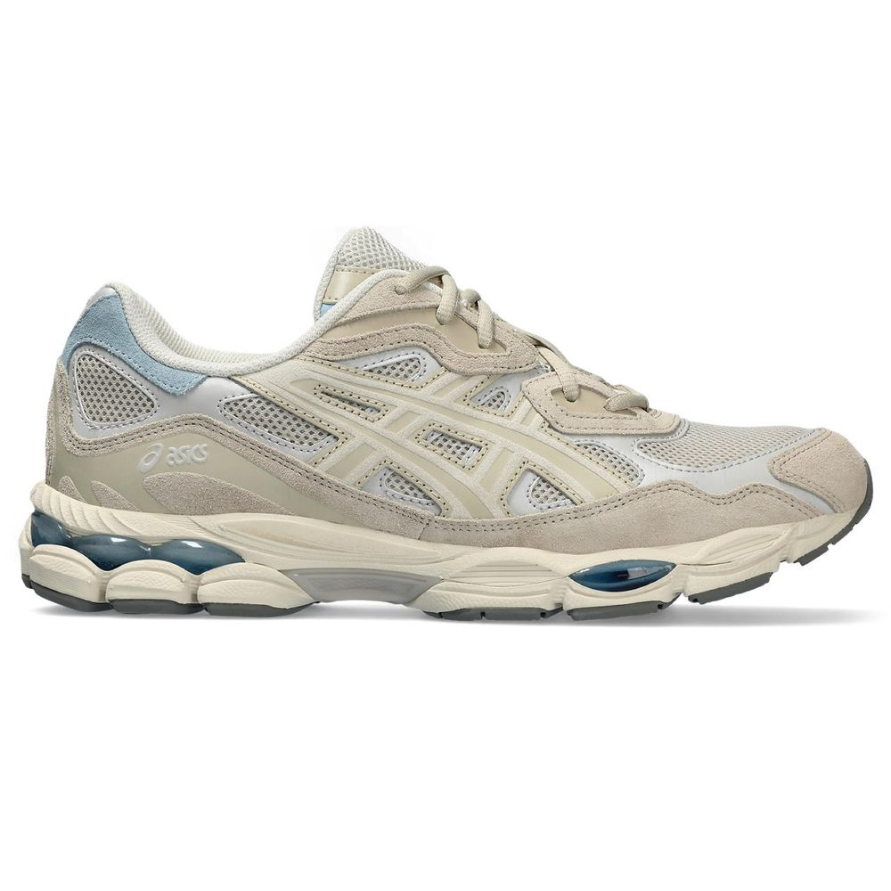 Tênis ASICS GEL-NYC - Unissex - Bege e Branco com Creme e Verde Tênis ASICS GEL-NYC - Unissex - Bege e Branco com Creme e Verde