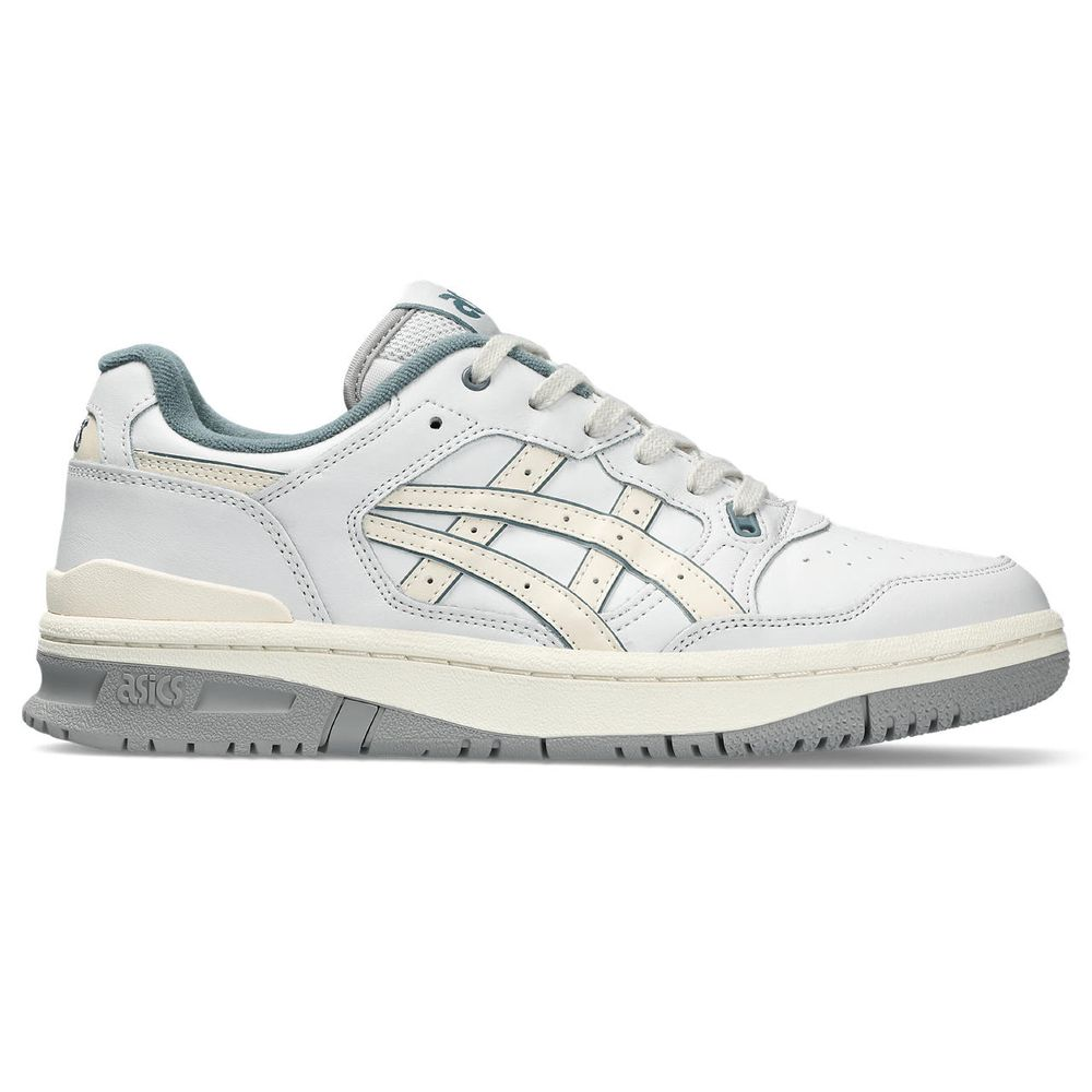 Tênis ASICS EX89 - Unissex - Branco e Creme com Cinza e Azul Tênis ASICS EX89 - Unissex - Branco e Creme com Cinza e Azul
