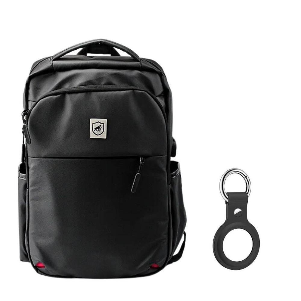 Mochila Guardian + Capa para Airtags - Preto - Gshield