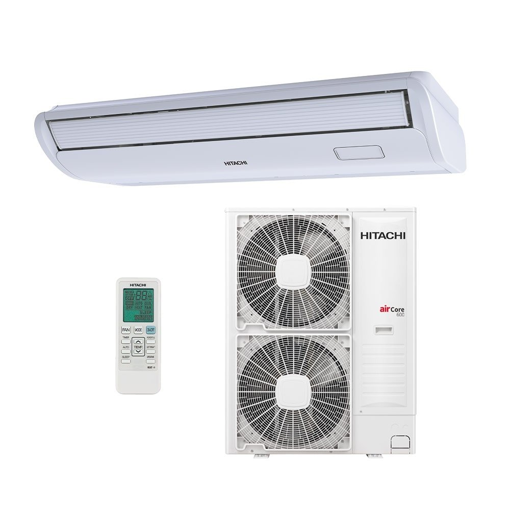 Ar Condicionado Split Piso Teto Inverter Aircore 600 R-32 Hitachi 56000 Btus Quente/frio 2