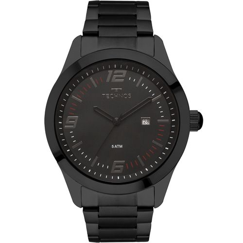 Relógio Masculino Technos Racer Preto 2115Moas/4P Relógio Masculino Technos Racer Preto 2115Moas/4P