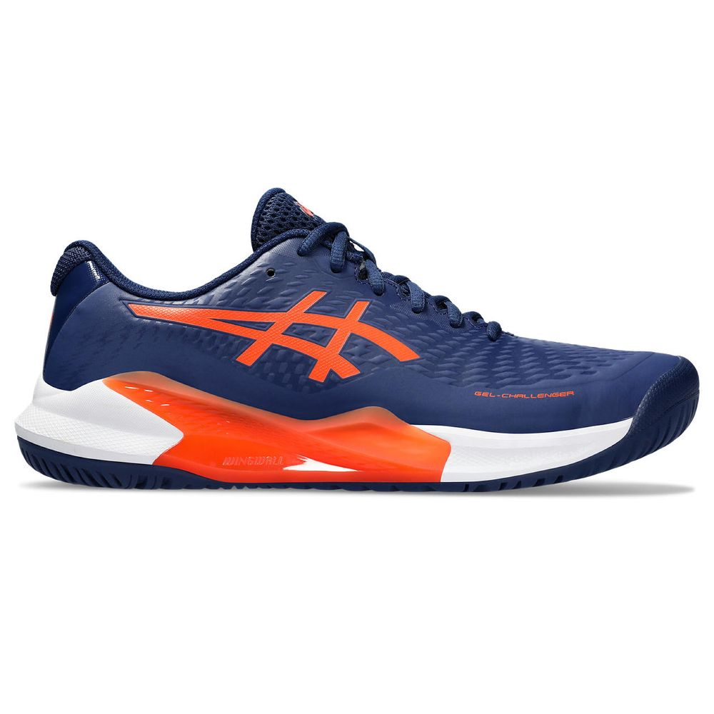Tênis ASICS GEL-Challenger 14 - Masculino - Azul Marinho e Laranja Tênis ASICS GEL-Challenger 14 - Masculino - Azul Marinho e Laranja