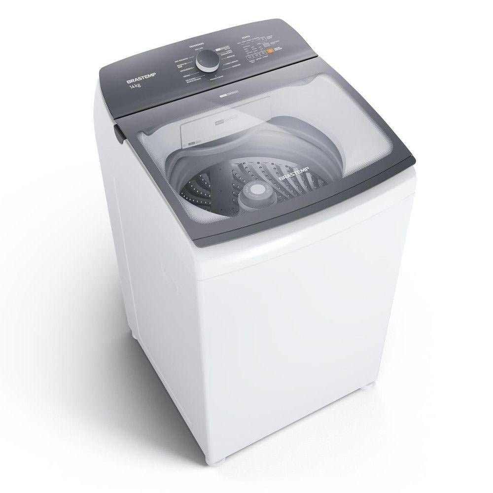 Lavadora de Roupas Brastemp Tira Manchas 14kg Branca 220V Lavadora de Roupas Brastemp Tira Manchas 14kg Branca 220V