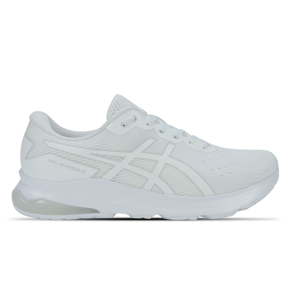 Tênis ASICS GEL-Shinobi 2 - Feminino - Creme com Branco Tênis ASICS GEL-Shinobi 2 - Feminino - Creme com Branco