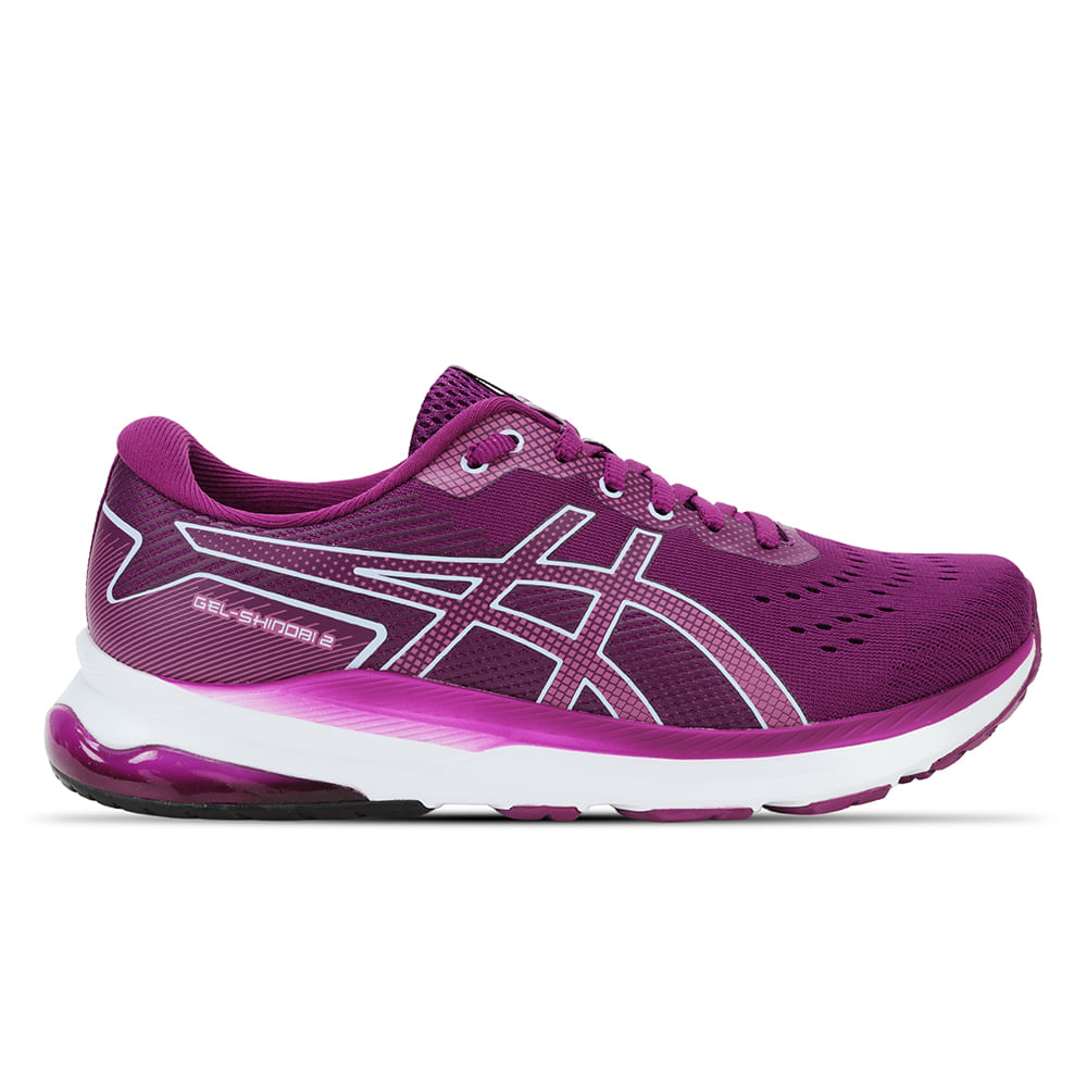 Tênis ASICS GEL-Shinobi 2 - Feminino - Rosa com Branco Tênis ASICS GEL-Shinobi 2 - Feminino - Rosa com Branco
