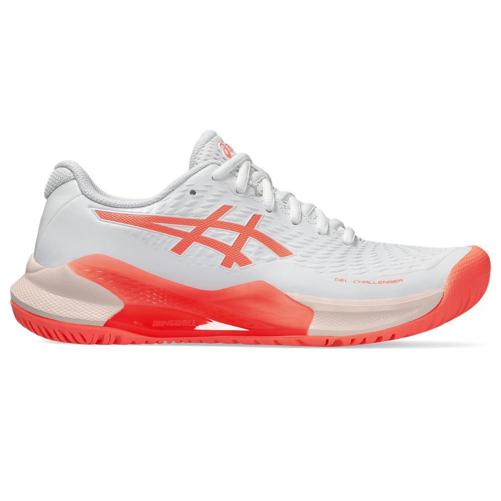 Tênis ASICS GEL-Challenger 14 - Feminino - Branco e Laranja Tênis ASICS GEL-Challenger 14 - Feminino - Branco e Laranja