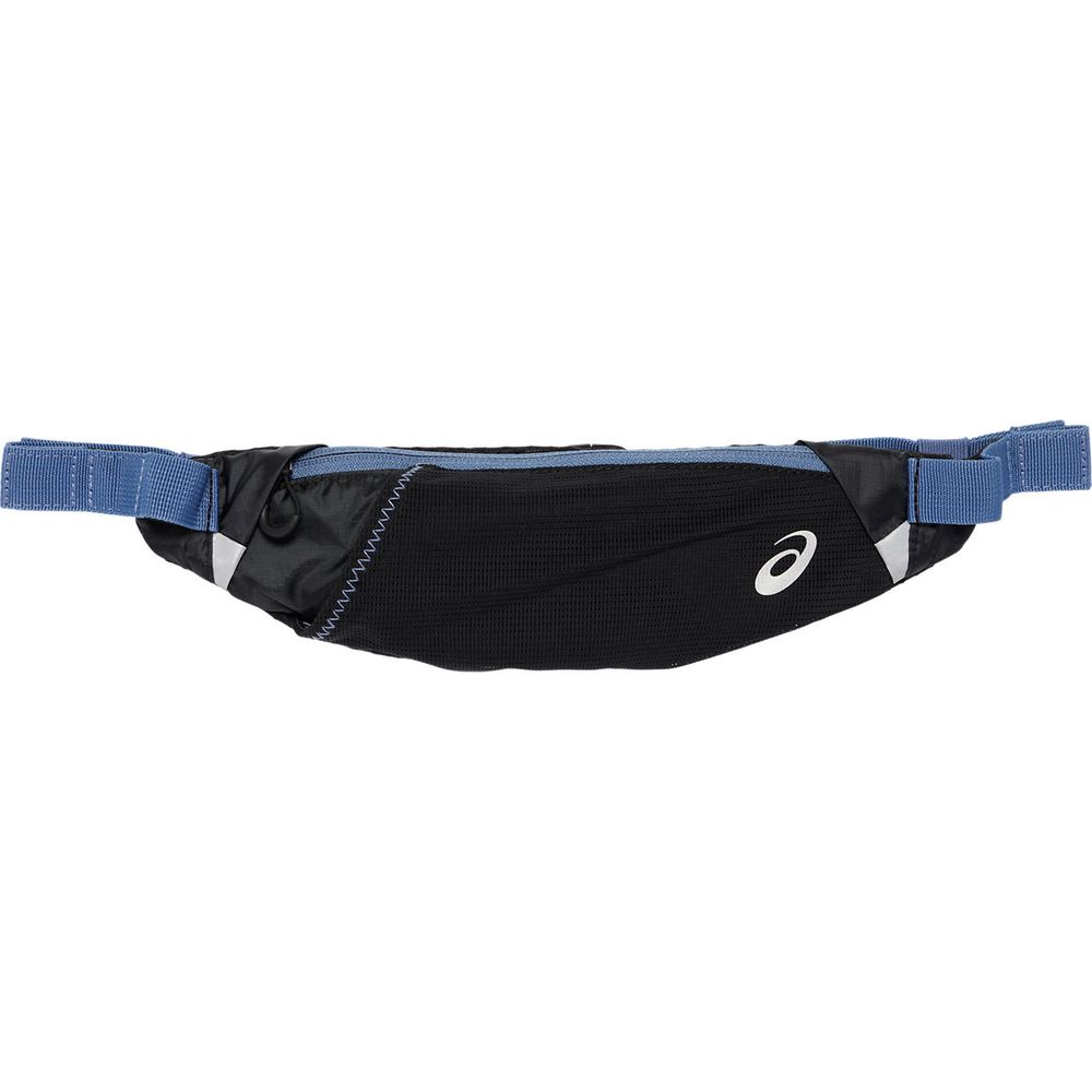 Pochete ASICS - Unissex - Preto/Azul - tam: U Pochete ASICS - Unissex - Preto/Azul - tam: U