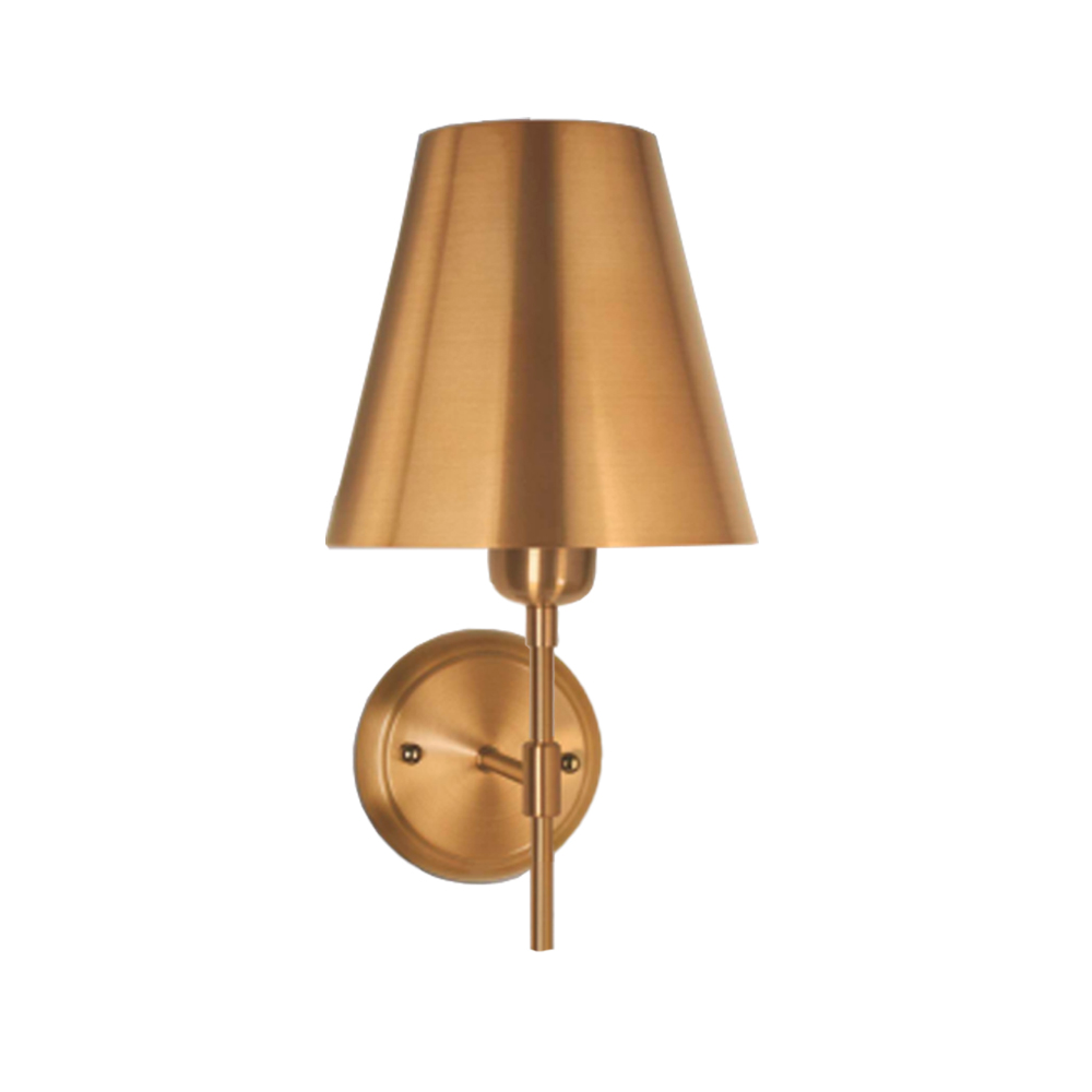 Arandela Clássica Charlote Com Cupula De Metal Cor Bronze Arandela Clássica Charlote Com Cupula De Metal Cor Bronze