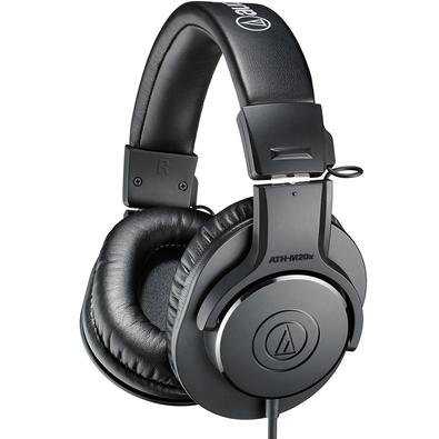 Fone de Ouvido Audio-Technica ATH-M20X, P2 - 10750002 Fone de Ouvido Audio-Technica ATH-M20X, P2 - 10750002